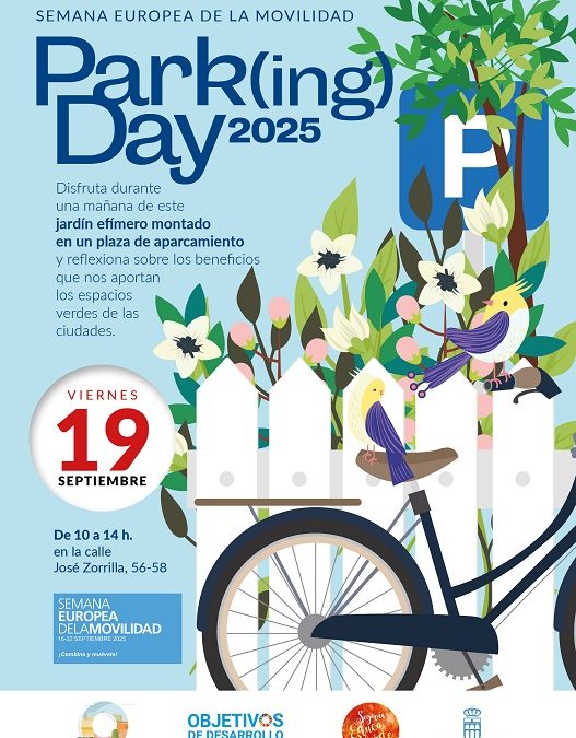 Segovia se suma al Park(ing) Day con jardines efímeros en plazas de aparcamiento